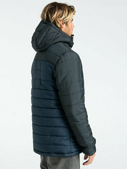 Surf Check Χειμωνιάτικο Μπουφάν Puffer Navy Μπλε