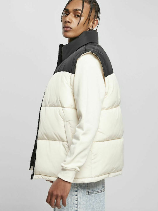 Classics Ärmellos Jacke Puffer Weiß
