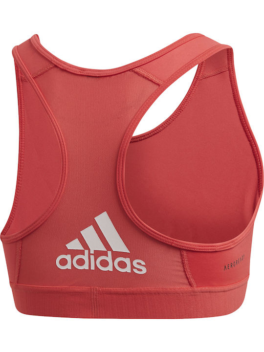 adidas Alphaskin Don't Rest Παιδικό Μπουστάκι Ροζ