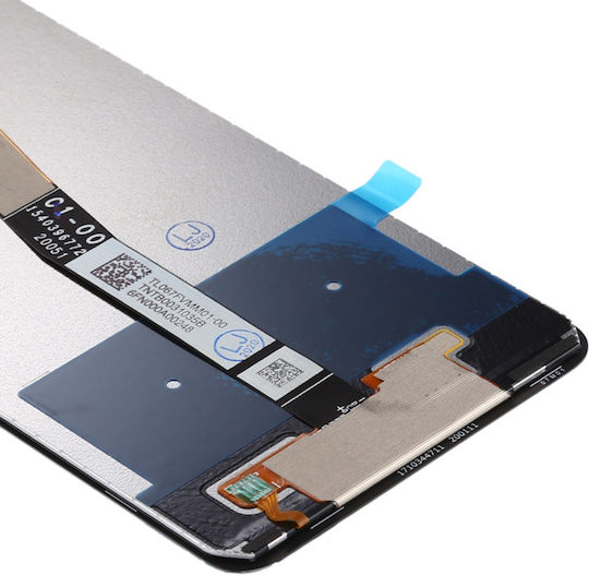 Οθόνη με Μηχανισμό Αφής για Redmi Note 9 Pro / Note 9s (Μαύρο)