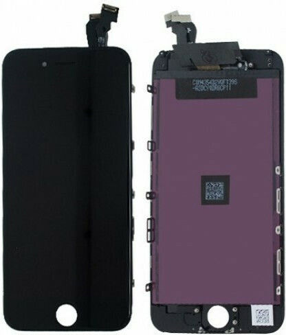 Οθόνη με Μηχανισμό Αφής για iPhone 6 (Μαύρο)