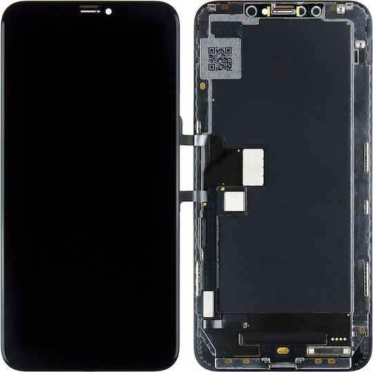 Екран със Сензорен Механизъм за iPhone X (Черен)