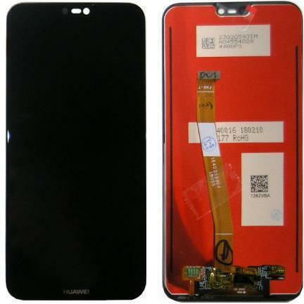 Οθόνη με Μηχανισμό Αφής για Huawei P20 Lite (Μαύρο)