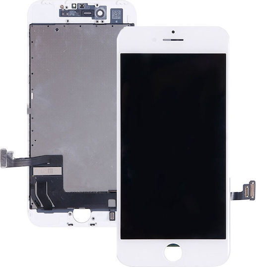 O ecran cu Mecanism Tactil pentru iPhone 7 Plus (Alb)