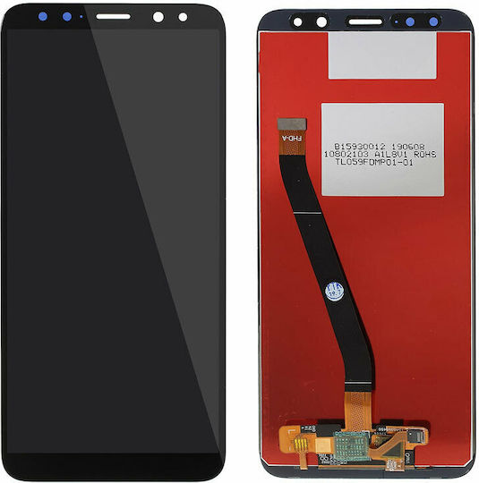 Οθόνη mit Touch-Mechanismus für Huawei Mate 10 Lite (Schwarz)