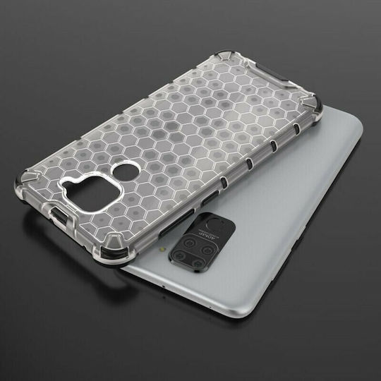 Hurtel Honeycomb Back Cover Πλαστικό Διάφανο (Redmi Note 9)