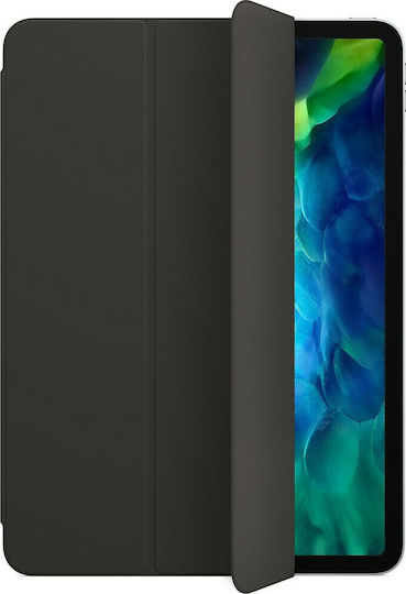 Flip Cover Δερμάτινη Μαύρη (iPad Pro 2020 12.9")