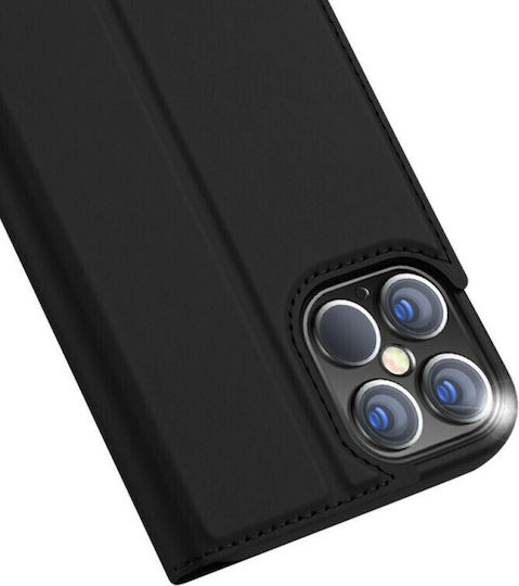 Dux Ducis Skin Pro Book Piele artificială Negru (iPhone 12 Pro Max)