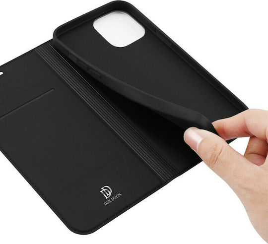 Dux Ducis Skin Pro Book Piele artificială Negru (iPhone 12 Pro Max)