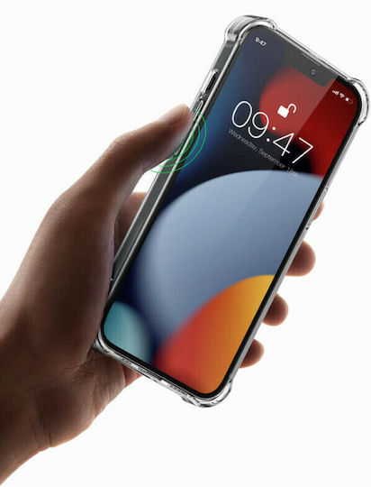 Ugreen Airbag Задна корица Силикон Прозрачен (iPhone 13 Pro)