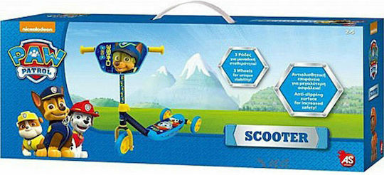 AS Παιδικό Πατίνι Paw Patrol Τρίτροχο για 2-5 Ετών Μπλε