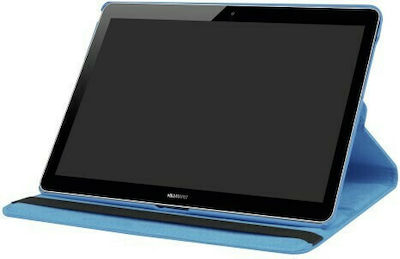 Rotating Flip Cover Synthetic Leather Rotating Light Blue (MediaPad T5 10)