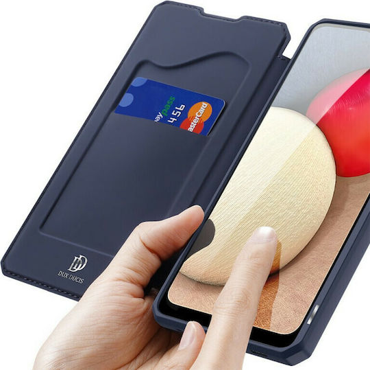 Dux Ducis Skin X Book Δερματίνης Μπλε (Galaxy A02s)