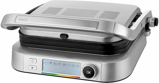 Sencor Sandwich Maker Grill with Removable Plates 2100W Inox