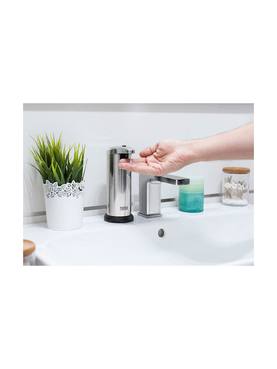Teesa Spender aus Edelstahl mit automatischem Spender Silber 250ml