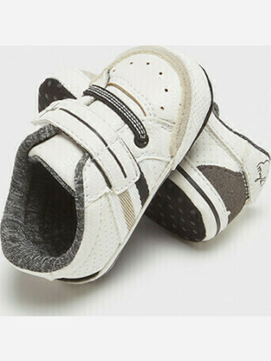 Mayoral Βρεφικά Sneakers Αγκαλιάς Λευκά