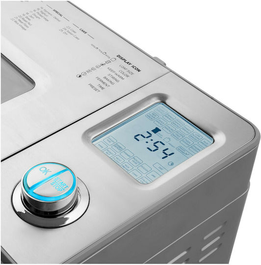 Sencor Bread Maker 550W with Container Capacity 900gr and 23 Baking Programs
