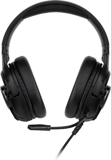 Kruger & Matz Warrior GH-100 Pro Über Ohr Gaming-Headset mit Verbindung 3,5mm / USB Schwarz