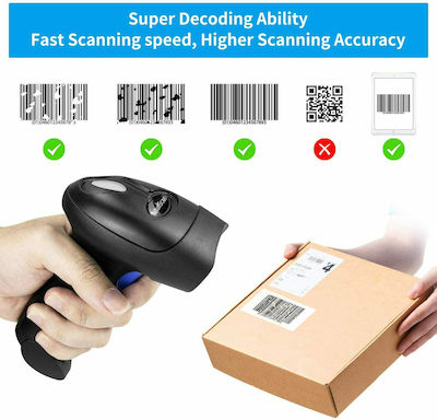 Netum NT-L6S Scanner Χειρός Ασύρματο με Δυνατότητα Ανάγνωσης 1D Barcodes