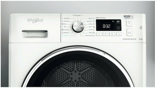Whirlpool FFT M11 9X3BXY EE Στεγνωτήριο 9kg με Αντλία Θερμότητας