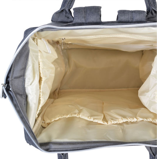 Cangaroo Diaper Bag Amelia 107349 Grey 39x16.5x43cm.