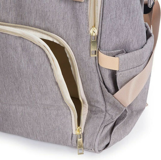 Kikka Boo Diaper Bag Siena Beige 27x21x42cm.