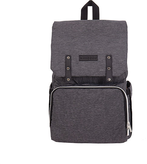 Kikka Boo Diaper Bag Caira Dark Grey 57cm.