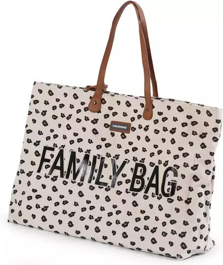 Childhome Τσάντα-Αλλαξιέρα Ώμου/Χειρός Family Leopard 55x18x40εκ.