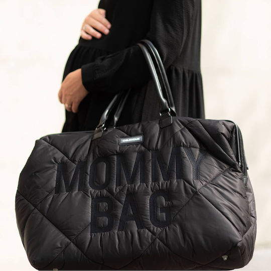 Childhome Shoulder/Hand Diaper Bag Mommy BR75833 Black 55x30x40cm.