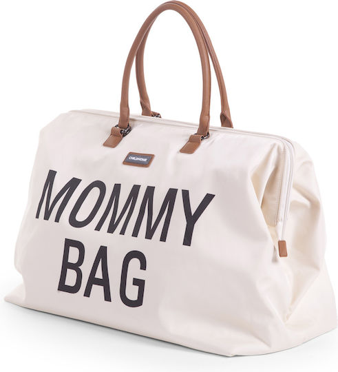 Childhome Shoulder/Hand Diaper Bag Mommy Off White 55x30x30cm.