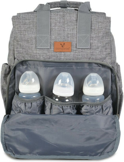 Cangaroo Τσάντα-Αλλαξιέρα Πλάτης Lydia Denim 36x13x40εκ.