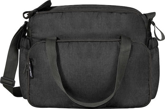 Lorelli Wickeltasche-Wickeltasche Schulter/Hand Black 30cm.