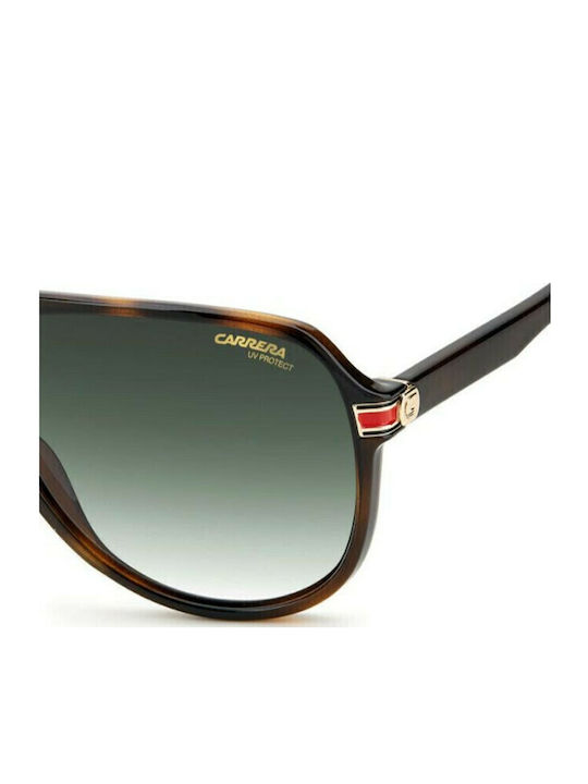 Carrera Unisex Sunglasses With Brown Tartaruga Horn-Rimmed Frame And Grey Gradient Lens 1045/S 0869K