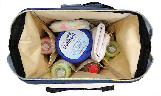 Fiko Diaper Bag L.T.S. Blue 26x16x42cm.