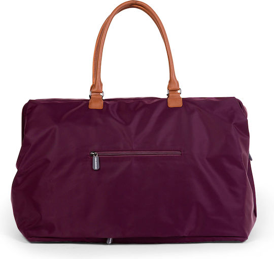 Childhome Τσάντα Μαιευτηρίου Ώμου/Χειρός Mommy Aubergine 55x30x40εκ.