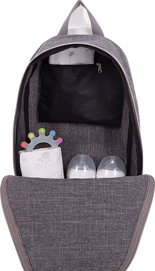 Kikka Boo Diaper Bag Ava Light Grey