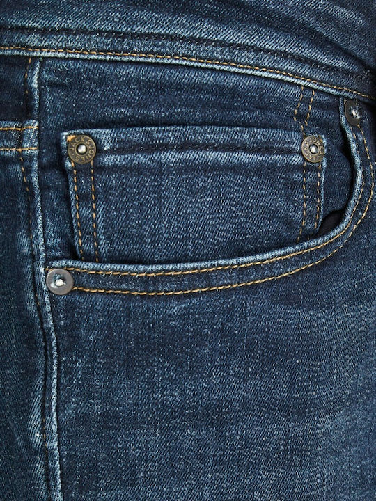 Herren Jeanshose Elastisch Marineblau