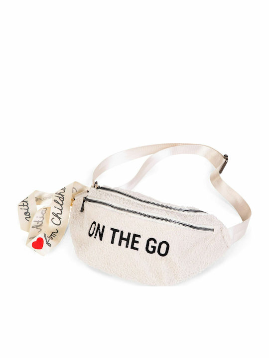 Banana On the Go Teddy Waist Bag White