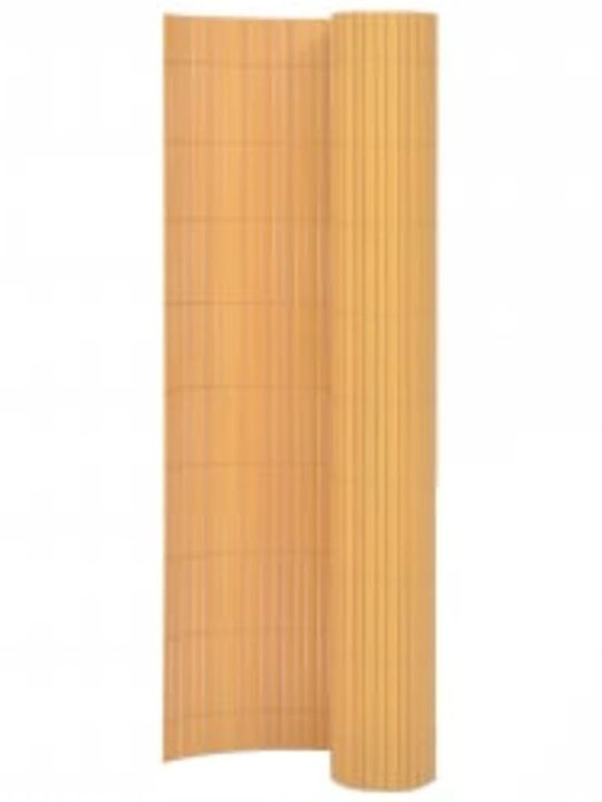 vidaXL Bamboo Fencing Plastic 1.1x5m