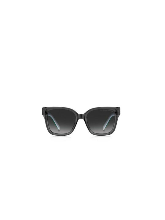 Marc Jacobs Sonnenbrillen mit Schwarz Rahmen und Schwarz Verlaufsfarbe Linse MARC 458/S R6S9O