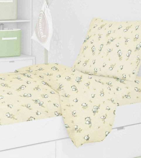 Dimcol Cearceaf Pentru Copii Single 16 Ecru