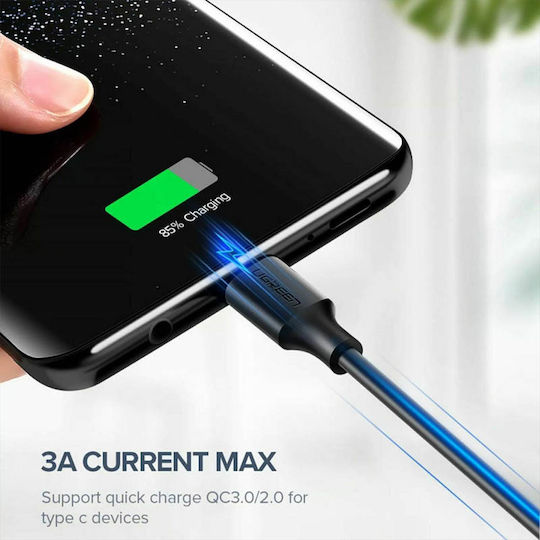Ugreen Convertor USB-A masculin în USB-C masculin Alb 1buc 60119