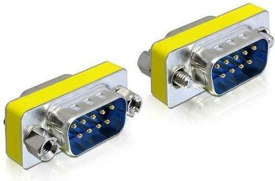 DeLock Convertor Serial masculin în Serial masculin Argintiu 1buc 65009