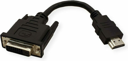 Roline 12.99.3115 HDMI Male to DVI-D Female Converter 1 Piece