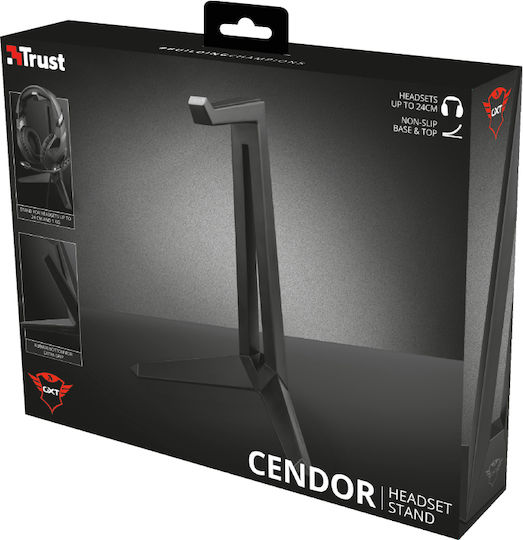 Trust GXT 260 Cendor Desktop Headphone Stand Black
