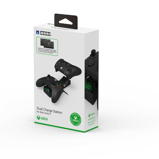 Hori Dual Charge Station Charging Station for 2 controllers Xbox Series X/S Black