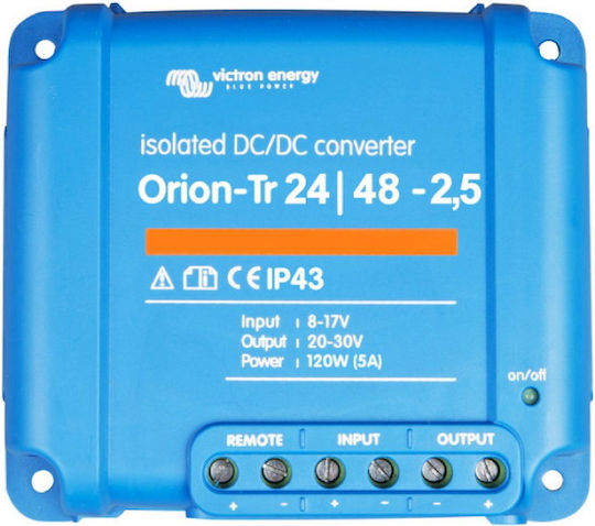 Victron Energy Orion-Tr 24/48-2,5 (120W) Isolated Convertoare de tensiune DC/DC 24V la 48V