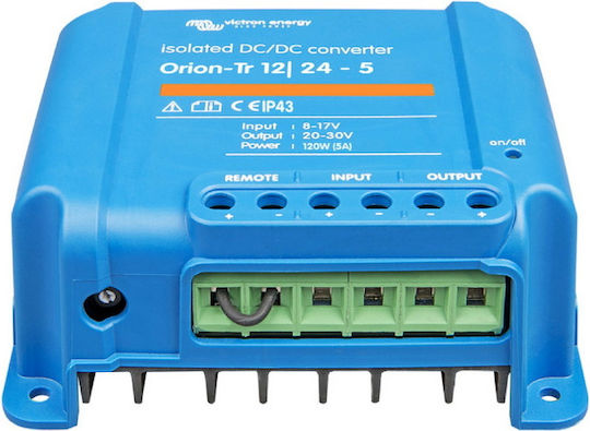 Victron Energy Orion-Tr 24/48-2,5 (120W) Isolated Convertoare de tensiune DC/DC 24V la 48V