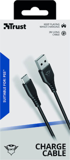 Trust Charging Cable for PS5 Black 24168