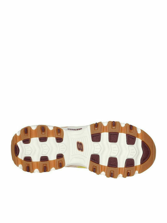 Luxe Sherpa: D'Lites Chunky Sneakers Multicolour